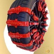 تصویر زنجیر چرخ کمربندی پلی اورتان تویوتا کرولا 8 عددی 