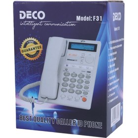 تصویر تلفن رومیزی دکو Deco F31 Deco F31 Telephone