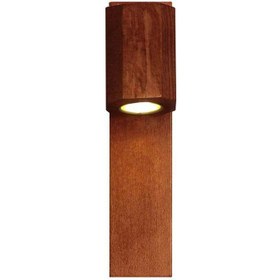 تصویر دیوار کوب چوب راش مسینا U3 wall lamp U3