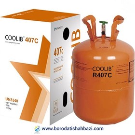 تصویر گاز مبرد R407C برند کولیب 