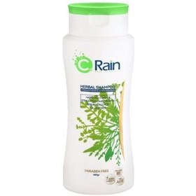 تصویر شامپو گیاهی مناسب موهای چرب 400گرم سی رین C Rain Herbal Shampoo For Greasy Hair 400g