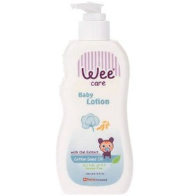 تصویر لوسیون بدن کودک وی کر Wee Care مدل Cotton Seed Oil حجم 200 میلی لیتر 