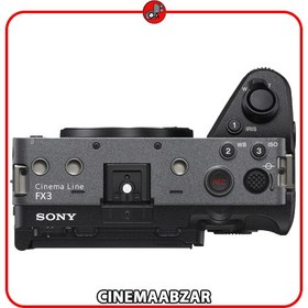 تصویر دوربین فیلم برداری فول فریم سونی fx3 Sony FX3 Full-Frame Cinema Camera