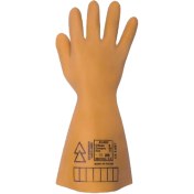 تصویر دستکش عایق برق سکورا کلاس 0 – 5000 ولت رنگ زرد 