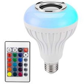 تصویر لامپ هوشمند و اسپیکر بلوتوث 