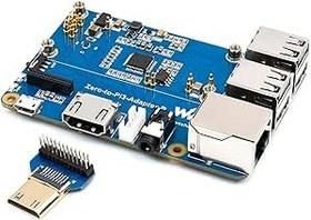 تصویر آداپتور Raspberry Pi Zero 2W to Pi 3B/3B+، بر اساس Raspberry Pi Zero 2 W برای بازتولید ظاهر اصلی Pi 3B/3B+، جایگزین Raspberry Pi 3 مدل B/3B+، سازگار با کلاه های Pi 3B/ 3B+ - ارسال 20 روز کاری Raspberry Pi Zero 2W to Pi 3B/3B+ Adapter, Based on Raspberry Pi Zero 2 W to Reproduce Original Appearance of Pi 3B/3B+, Alternative for Raspberry Pi 3 Model B/3B+, Compatible with Pi 3B/ 3B+ HATs