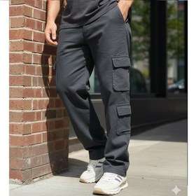 تصویر شلوار شش جیب مدل Reza-دودی 