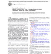 تصویر ASTM A350/A350M − 24b- Standard Specification for Carbon and Low-Alloy Steel Forgings, Requiring Notch Toughness Testing for Piping Components- دانلود استاندارد 