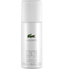 تصویر اسپری دئودورانت او د لاگوست سفید 150 میلی‌لیتر برند Lacoste 