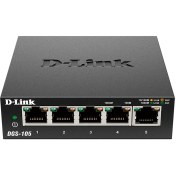 تصویر سوئیچ شبکه گیگابیتی دی لینک 5 پورت DGS-105 D-Link DGS-105 5-Port Gigabit Switch