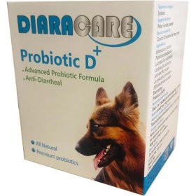 تصویر پروبیوتیک دی پلاس مخصوص سگ و گربه مدل دایراکر برند بایوران Biorun Probiotic D Plus Diaracare تعداد 15 عدد 