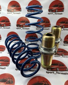 تصویر کمک فنر اسپرت ریگلاژی مناسب پراید تیبا ساینا کوییک 