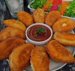 تصویر پیراشکی مرغ 