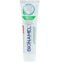 تصویر خمیر دندان بایونمل محافظت کننده کامل حجم ۱۲۰ میلی لیتر نعنا 