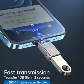 تصویر مبدل USB به لایتینینگ مک دودو مدل OT-8600 