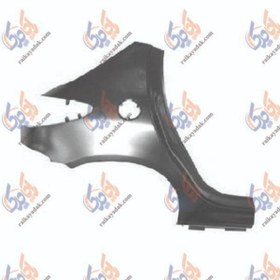 تصویر گلگیر عقب 206 رنگی 