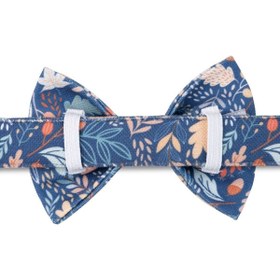 تصویر لباس سگ آبی پت پاییز Themed Dog Bow Tie 3 اندازه فقط در سنگ کراوات گنجانده شده است لوسی داگ Lusi Doog 