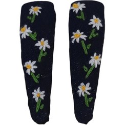 تصویر گیره سر گلدوزی بابونه 