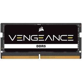 تصویر رم لپ تاپ DDR5 تک کاناله 4800 مگاهرتز CL40 کورسیر مدل Vengeance ظرفیت 8 گیگابایت 