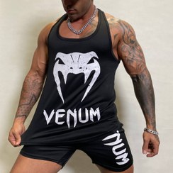 تصویر ست ورزشی ونوم سوزنی تنفس دار کد 2833 