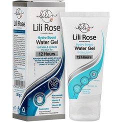 تصویر ژل آبرسان لی لی رز حجم ۵۰ میلی لیتر با رایحه گل رز 