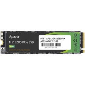 تصویر اس اس دی اینترنال اپیسر مدل AS2280P4X M.2 ظرفیت 512 گیگابایت 