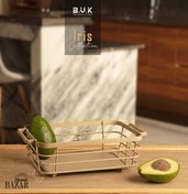 تصویر سبد مستطیل فلزی کوچک بی وی کی کد 465325 کالکشن آیریس 