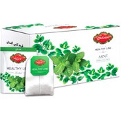 تصویر دمنوش کیسه ای نعناع گلستان بسته 20 عددی ا Golestan mint bag tea package, 20 pieces Golestan mint bag tea package, 20 pieces