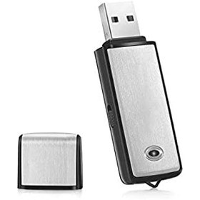 تصویر Voice Recorder by Lgsixe USB Flash Drive 128Kbps Digital Voice Recording 8gb No Flashing Light When Recording,Compatible with Windows Mini Record 