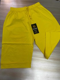 تصویر شلوارک ترک - زرد 