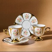 تصویر فنجان قهوه دو نفره کاراجا karaca soke 90 ml 