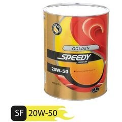 تصویر روغن موتور اسپیدی طلایی مدل Golden speedy motor oil model 20W-50 volume 4 liters