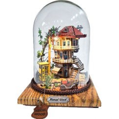 تصویر تراریوم گرد کافه خاطره 