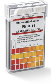 تصویر کاغذ PH 0 - 14 اراک شیمی 