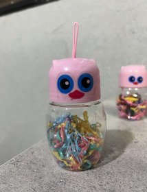 تصویر چهل گیس رنگی طرح جغد 