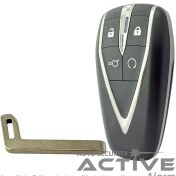 تصویر ریموت فابریک چانگان CS35 با تیغه برنجی چهار دکمه 