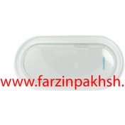 تصویر چراغ دیواری 25 وات IP65 نمانور مدل دو دیفیوزر - سفید 