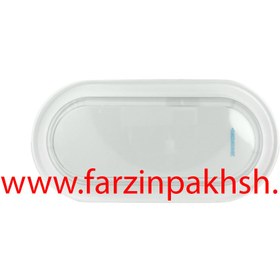 تصویر چراغ دیواری 25 وات IP65 نمانور مدل دو دیفیوزر - سفید 