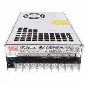 تصویر SE-450-48 منبع تغذیه 48 ولت 9.4 آمپر مینول SE-450