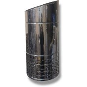 تصویر ظرف فروشگاه آجیل و حبوبات و خشکبار استیل ۷۰ سانتی شیب دار 