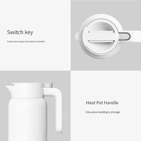 تصویر فلاسک شیائومی Xiaomi insulated kettle 1.8L 