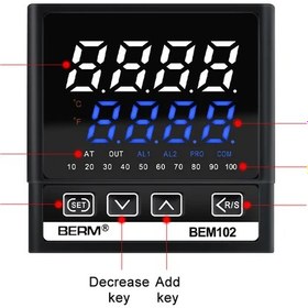 تصویر ترموستات برمه مدل BEM102-K1220 
