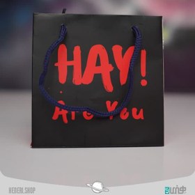 تصویر پاکت هدیه gift pocket hey are you 