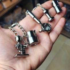 تصویر جاسوئیچی باریستا فلزی 