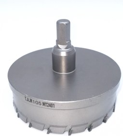 تصویر گردبر 105الماسه برند TAM TCT Hole Saw Cutter size 105 mm