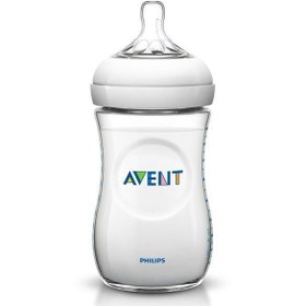 تصویر شیشه شیر نچرال فیلیپس اونت مدل SCF696/37 گنجایش 260 میلی لیتر Philips Avent Natural Feeding Bottles SCF696-37 260ml