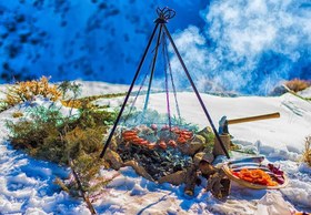 تصویر توری گریل سفری کد 01 