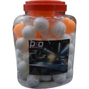 تصویر توپ پینگ پنگ 60 عددی PRO 