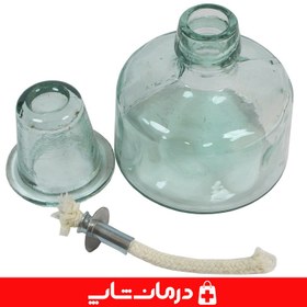 تصویر چراغ الکلی شیشه ای ا Alcohol burner Alcohol burner