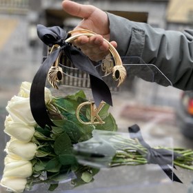 تصویر پارتی بگ (کیف گل رز سفید ) 